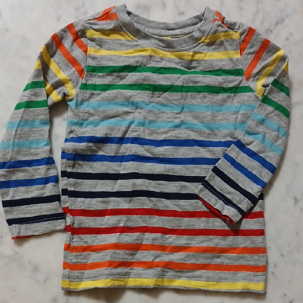 Striped Multicolor Kids Shirt